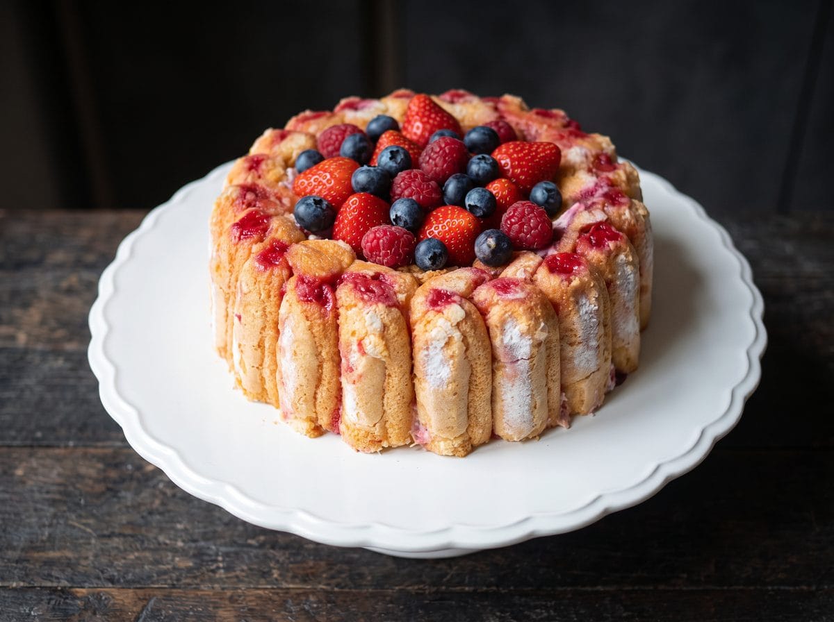Charlotte aux fruits rouges